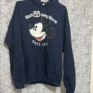 Disney parks Walt Disney World  Blue Sweater with Mickey Mouse Graphic